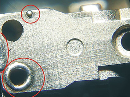 <a href='http://m.iqinshuo.cn/product/3.htm' class='text_a'>模具激光焊機(jī)</a>修復(fù)模具效果